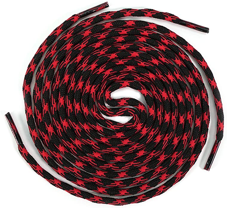 Cranberry Craze Rockwear Laces, coiled laces