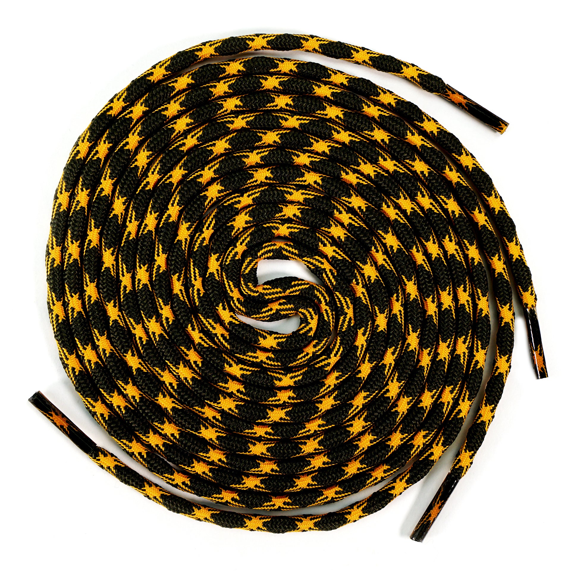 Marigold Rockwear Laces, coiled laces