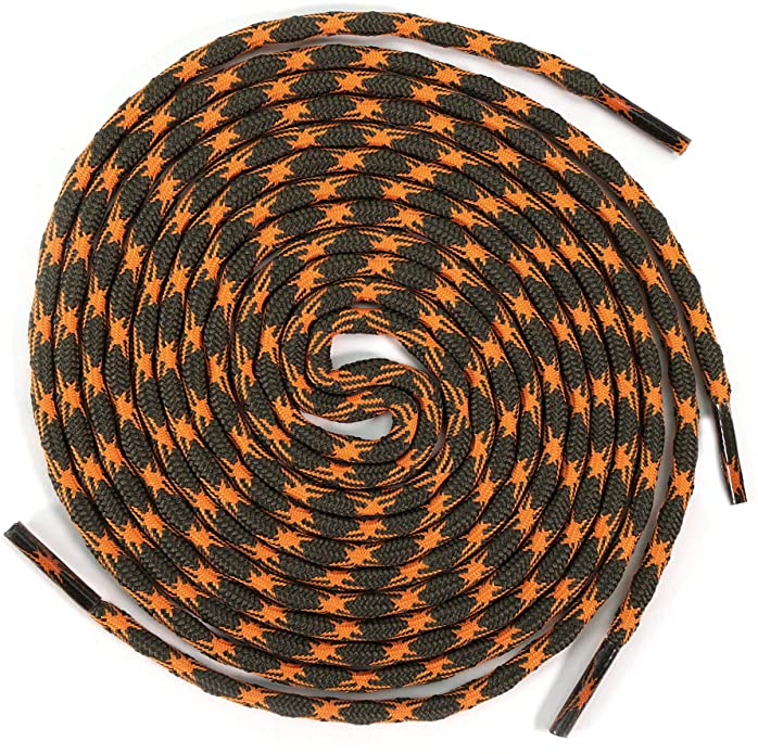 Pumpkin Pie Rockwear Laces, coiled laces