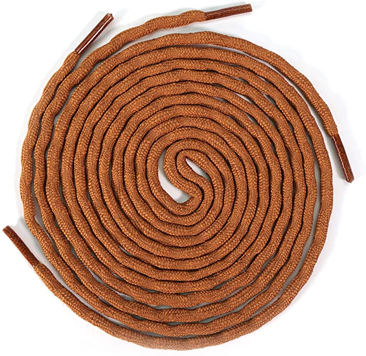 Toffee Rockwear Laces, coiled laces